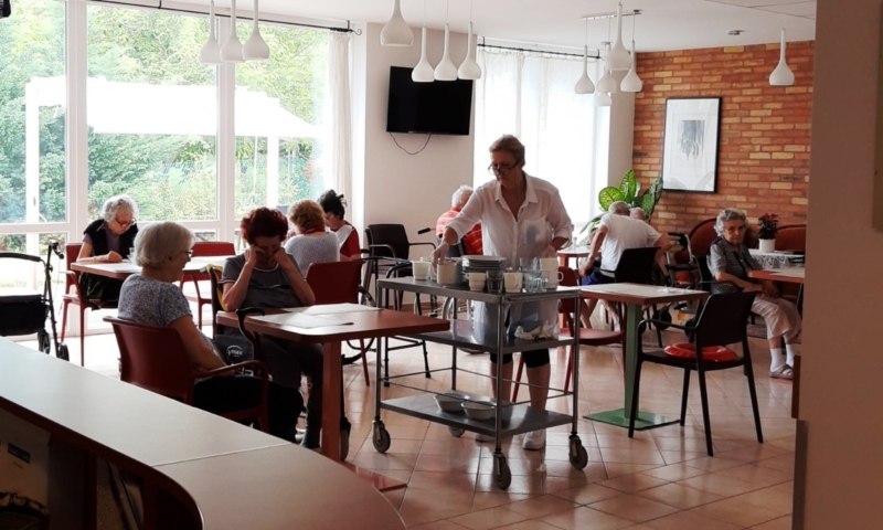 Speisesaal_Pflegeheim in Ungarn